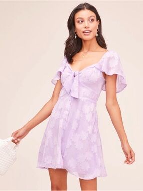 ASTR The Label Rosalyn Floral Mini Dress